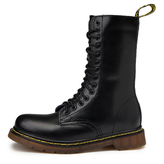 Botas Martin de Cuero Impermeables para Hombre y Mujer - Estilo Militar Británico - Image 15