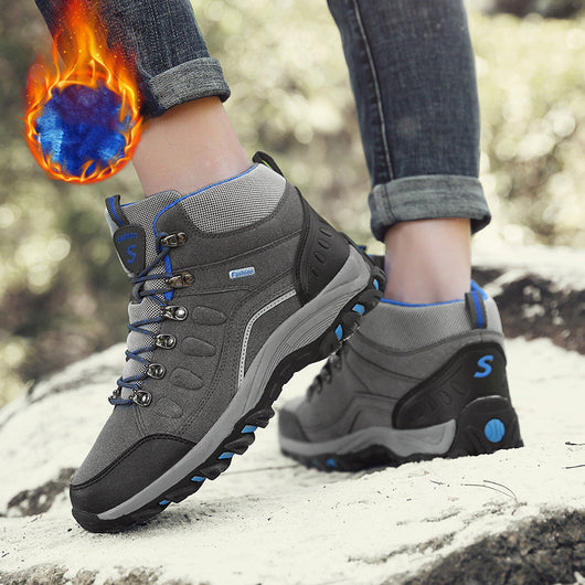 Botas de Senderismo Impermeables Talla Grande con Forro Térmico para Parejas - Image 17