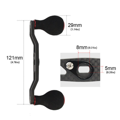 Carrete de Fibra de Carbono para Pesca - Image 8