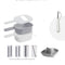 Gris Nine Pieza Juego Tableware