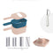 Rosado Nine Pieza Juego Tableware