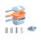 Sky Azul Eight Pieza Juego Tableware
