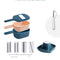Dark Azul Nine Pieza Juego Tableware