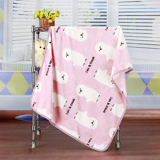Manta Térmica para Mascotas Coral Fleece - Abrigo Cálido Invierno y Otoño - Image 4