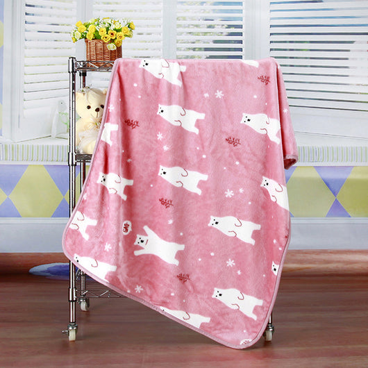 Manta Térmica para Mascotas Coral Fleece - Abrigo Cálido Invierno y Otoño
