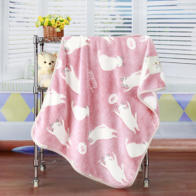 Manta Térmica para Mascotas Coral Fleece - Abrigo Cálido Invierno y Otoño - Image 10