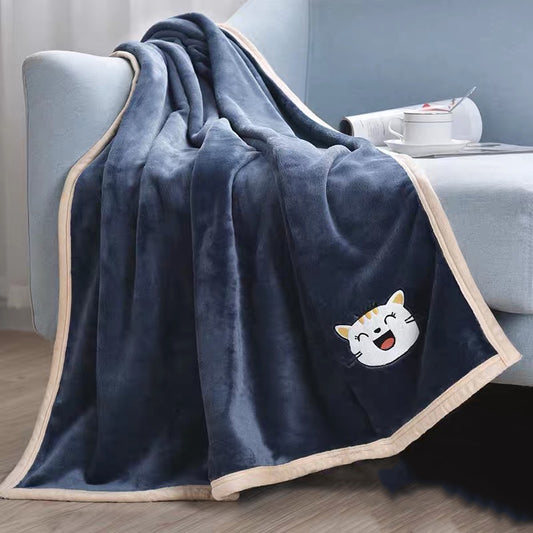 Manta Térmica para Mascotas - Frazada Gruesa de Flanela para Invierno