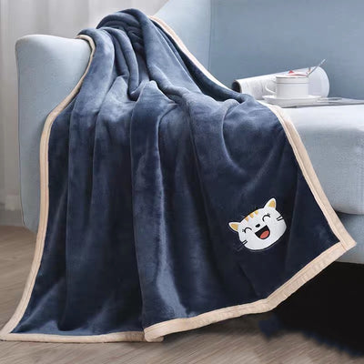 Manta Térmica para Mascotas - Frazada Gruesa de Flanela para Invierno