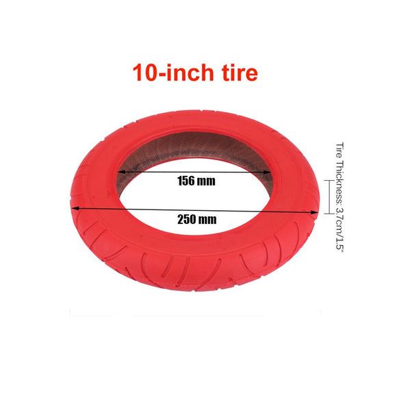 Llanta Neumática Roja para Patinete Eléctrico Xiaomi