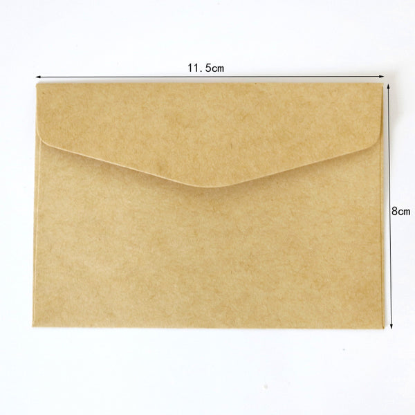Bolsa de Almacenamiento para Tarjetas de Felicitación con Sobres Blancos Personalizables