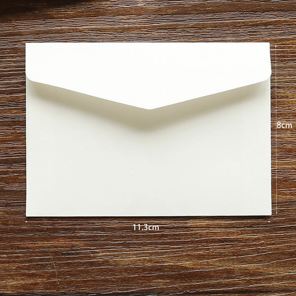 Bolsa de Almacenamiento para Tarjetas de Felicitación con Sobres Blancos Personalizables