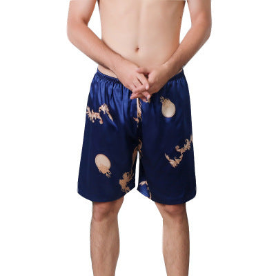 Pantalones Cortos de Seda para Hombre - Cómodos y Transpirables para Verano - Image 3