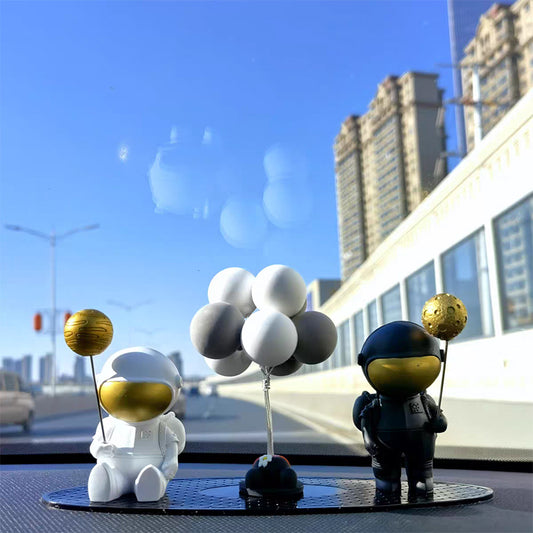 Miniatura de Astronauta Espacial - Adorno Decorativo de Colección