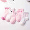 Calcetines Infantiles Transpirables Primavera-Otoño con Diseños Coreanos Lindos