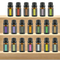 Vela Aromaterápica de Aceites Esenciales - Jengibre, Ajenjo, Rosa y Sándalo