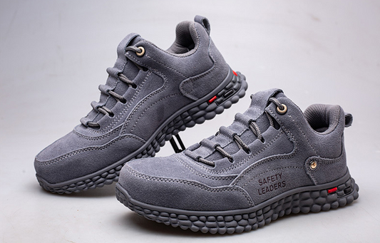 Zapatos de Trabajo Flick: Suela Gruesa, Antiaplastamiento y Antiperforación