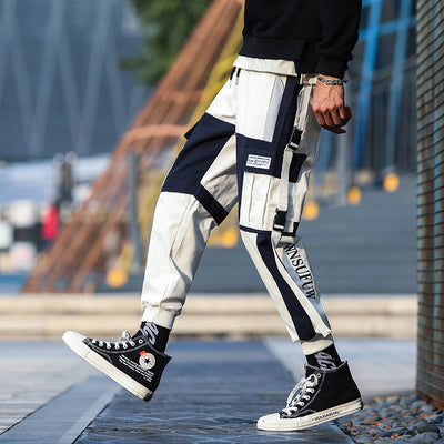 Pantalones Cortos Overol Hombre Tendencia Suelta Casual - Image 12