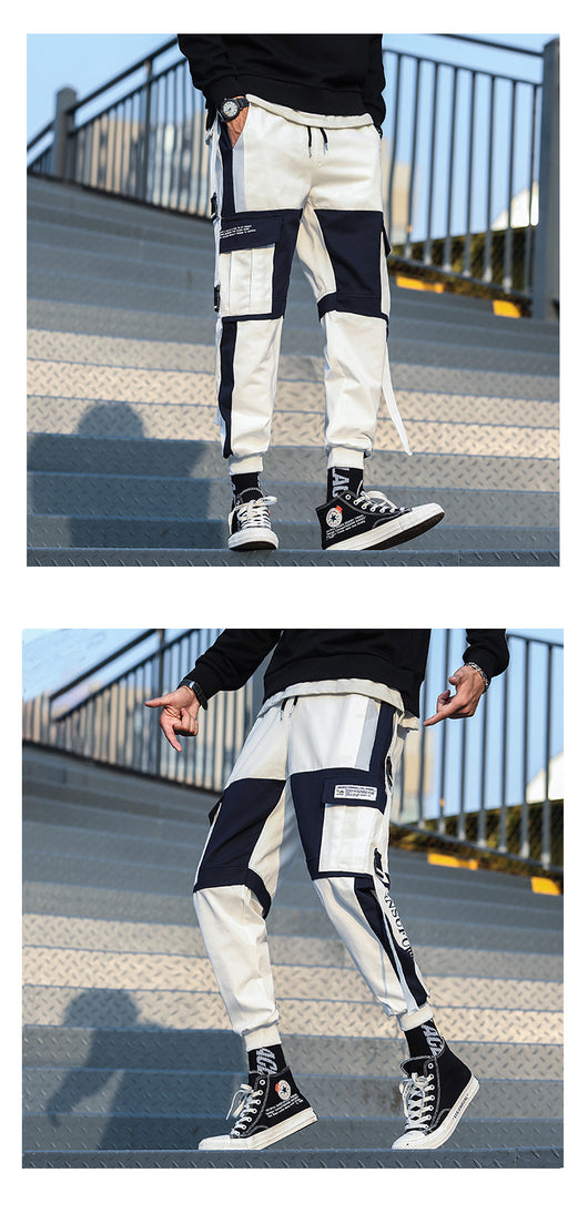 Pantalones Cortos Overol Hombre Tendencia Suelta Casual - Image 14