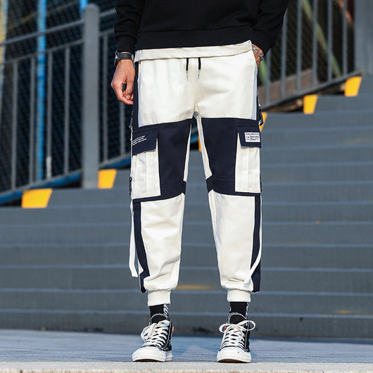 Pantalones Cortos Overol Hombre Tendencia Suelta Casual