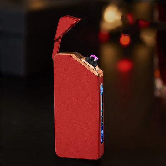 Encendedor Electrónico Recargable USB - Diseño Minimalista Moderno a Prueba de Viento