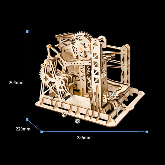 Pista de Canicas Laberinto 3D de Madera - Kit DIY Robotime ROKR Puzzle Construcción - Image 2