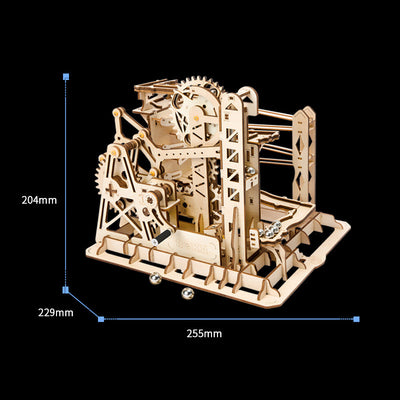 Pista de Canicas Laberinto 3D de Madera - Kit DIY Robotime ROKR Puzzle Construcción - Image 2
