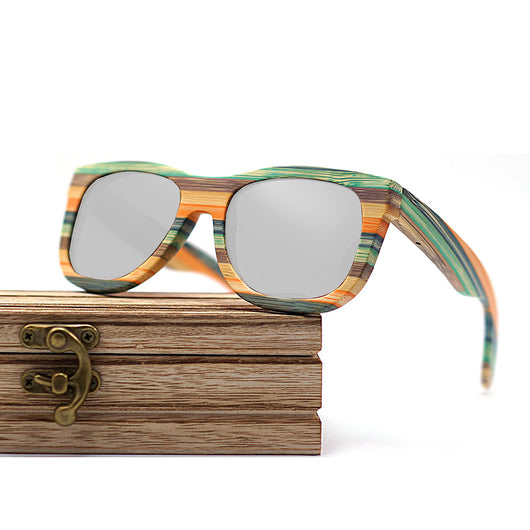 Gafas de Sol Retro de Bambú y Madera con Lentes Polarizadas - Image 8
