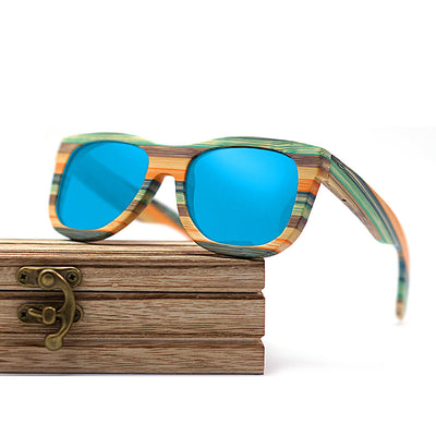 Gafas de Sol Retro de Bambú y Madera con Lentes Polarizadas - Image 12