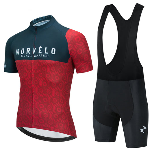 Conjunto de Ciclismo Manga Larga Unisex - Camiseta y Pantalones Secado Rápido