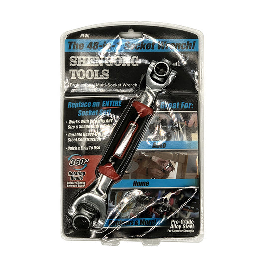 Llave Inglesa Giratoria 360° Multiusos 48 en 1 Antideslizante - Image 7