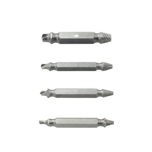 Juego de 4 Extractores de Tornillos Doble Cabeza con Recubrimiento de Titanio - Image 3