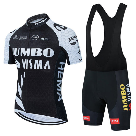 Jersey Ciclismo Transpirable de Secado Rápido - Traje Deportivo Verano