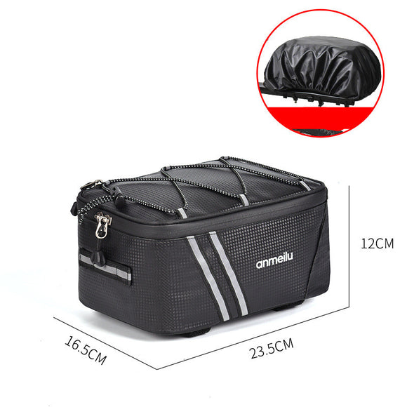 Bolsa Trasera Impermeable para Bicicleta Eléctrica Plegable