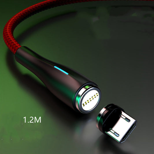 Cable de Carga Magnética 5A Ultra Rápida con Transferencia de Datos