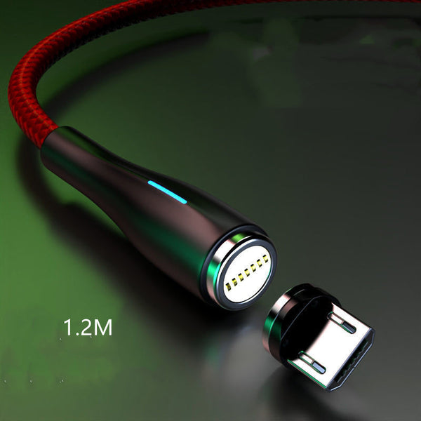 Cable de Carga Magnética 5A Ultra Rápida con Transferencia de Datos