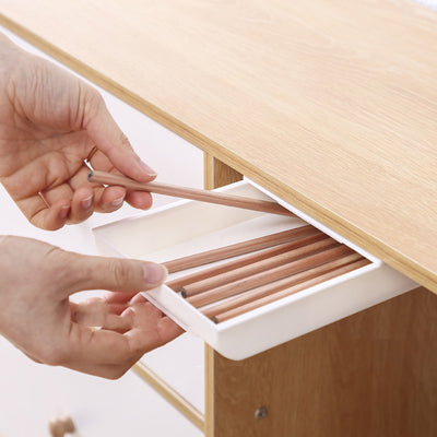 Caja de Almacenamiento Oculta Bajo Mesa