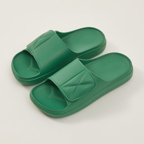 Sandalias y Pantuflas para Hombre Verano con Velcro y Suela Gruesa