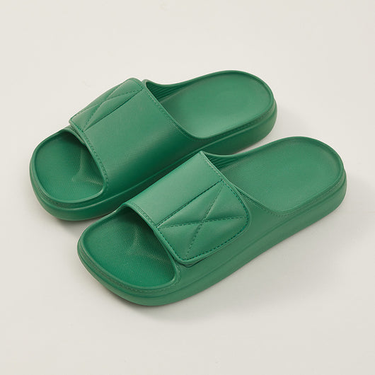 Sandalias y Pantuflas para Hombre Verano con Velcro y Suela Gruesa