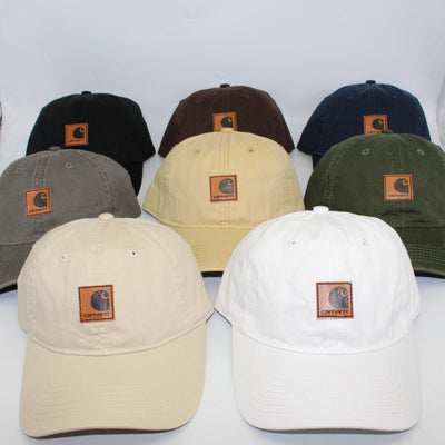 Gorra de Béisbol con Etiqueta de Cuero Desgastado y Tela Suave - Image 14