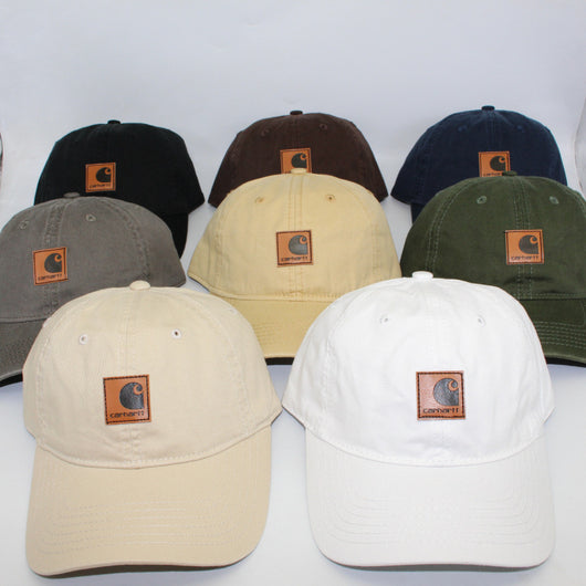 Gorra de Béisbol con Etiqueta de Cuero Desgastado y Tela Suave - Image 14