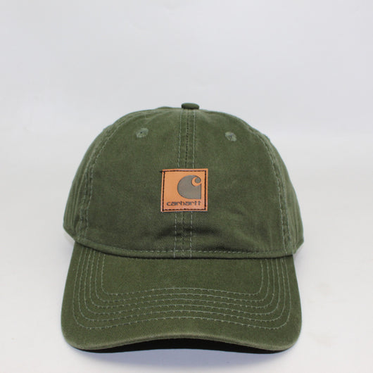 Gorra de Béisbol con Etiqueta de Cuero Desgastado y Tela Suave