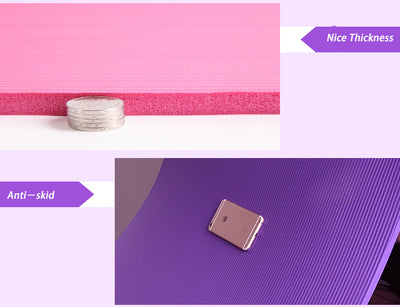 Tapete de Yoga NBR con Diseño Rayado - Image 12