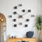 Reloj de Pared Decorativo para Sala de Estar