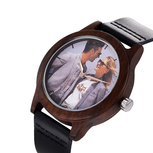 Reloj Conmemorativo de Madera Personalizado para Hombre - Diseño Exclusivo - Image 5