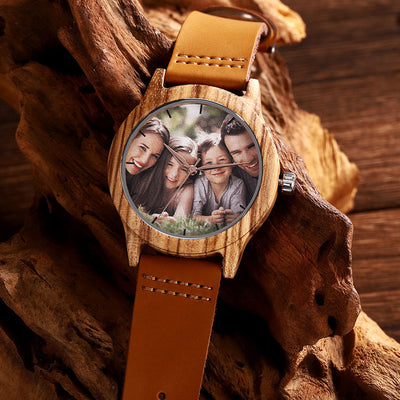 Reloj Conmemorativo de Madera Personalizado para Hombre - Diseño Exclusivo - Image 6