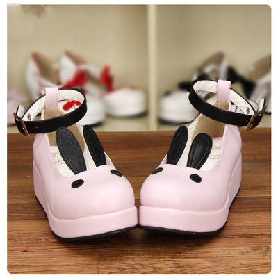 Zapatillas Artesanales de Suela Gruesa con Orejas de Conejo - Zapatos Cómodos de Esponja - Image 6