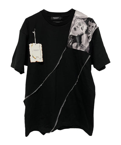 Camiseta Suelta con Parches Portrait para Hombre y Mujer - Image 6