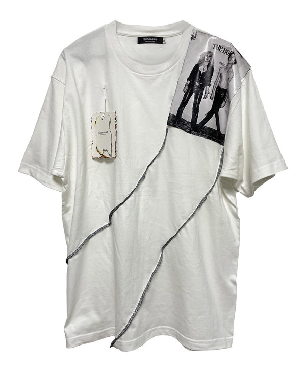 Camiseta Suelta con Parches Portrait para Hombre y Mujer