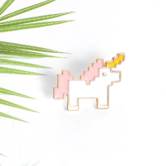Broche Unicornio Aleación Poni Arcoíris - Insignia Decorativa para Estudiantes - Image 6
