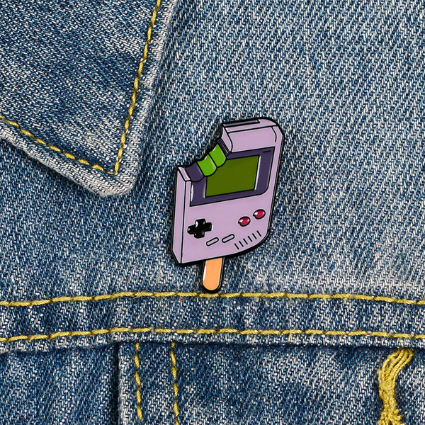 Broche Creativo de Paleta de Hielo y Consola de Videojuegos - Image 5